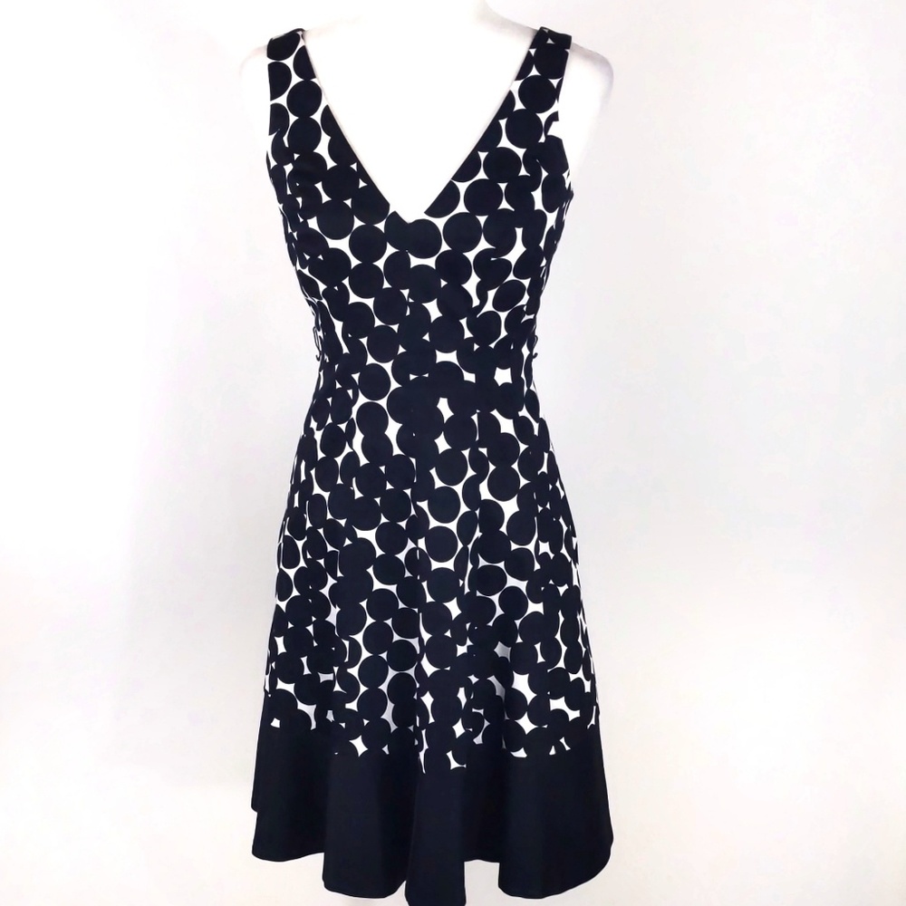 Nine West Cotton Fit and Flare Career Dress 2